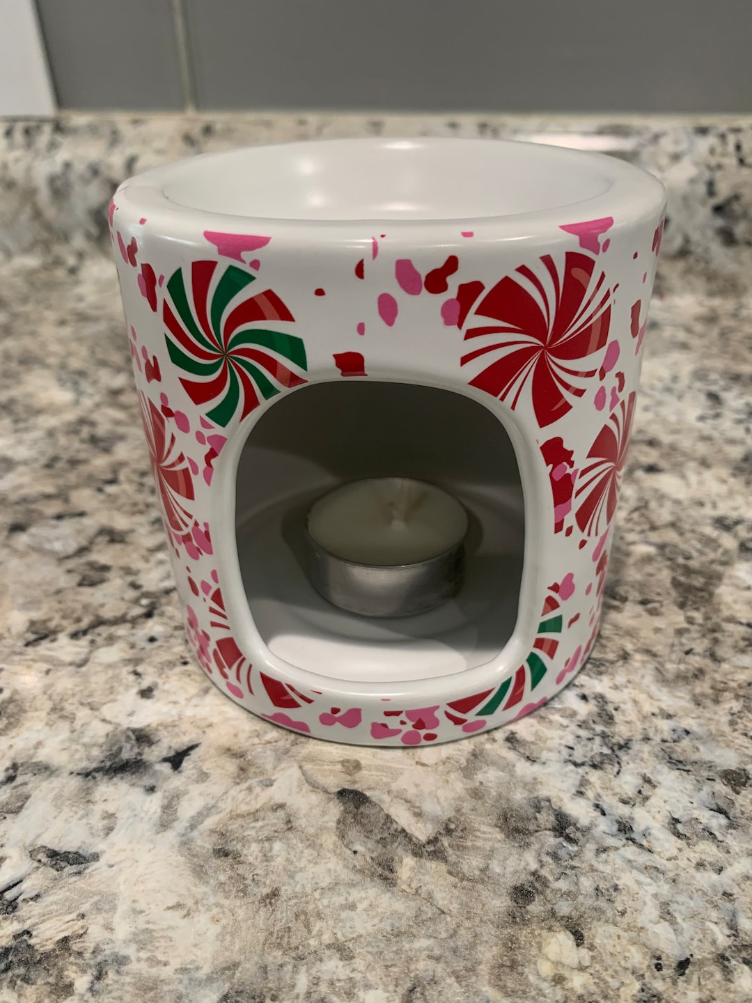 Ceramic Candle Warmer With Tealight Candles // Gingerbread Wax Warmers
