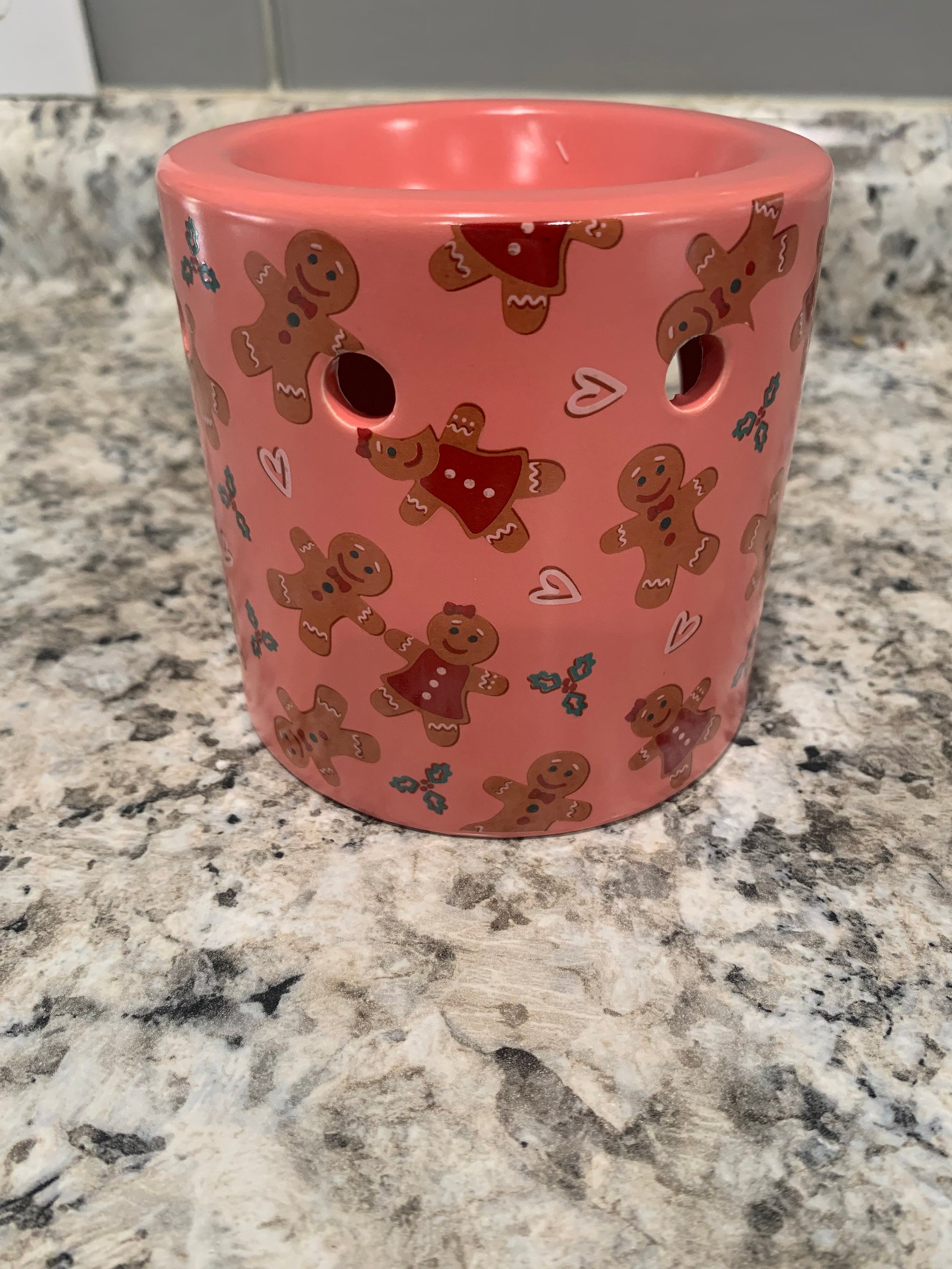 Ceramic Candle Warmer With Tealight Candles // Gingerbread Wax Warmers