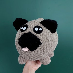 Crochet Pug Plushie