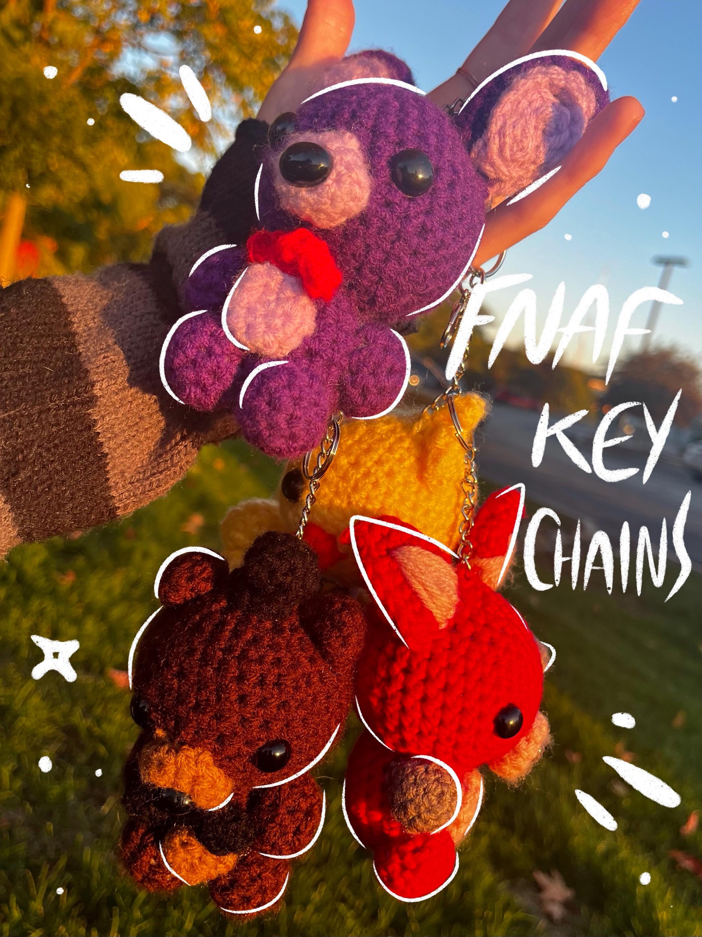 FNAF-inspired Plush Keychains