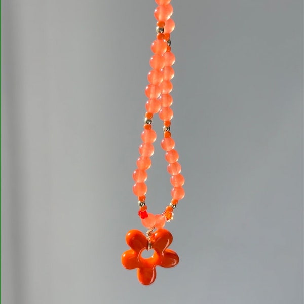 Tangerine-Sky Necklace