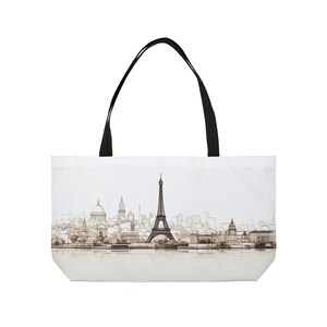 Paris Skyline Weekender Tote Bag