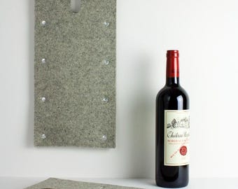 Limited Edition Felt Wine Tote