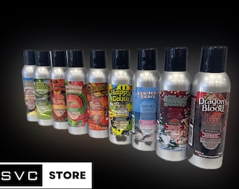 Smoke Odor Exterminator Spray Air Freshener • Large • Variety Scents • Removes 420, Cigarette, Pet odors