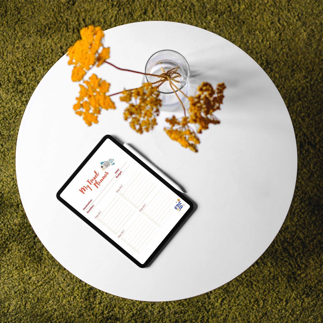 Digital Travel Planner Etsy