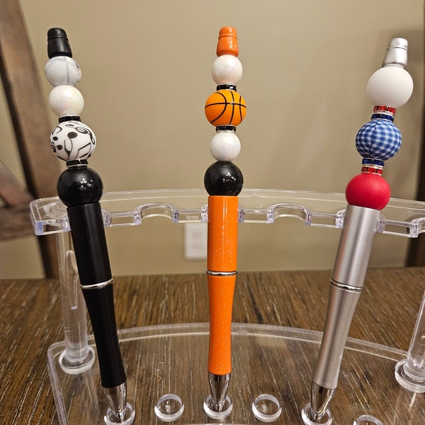 Beaded Handmade Pens in various colors