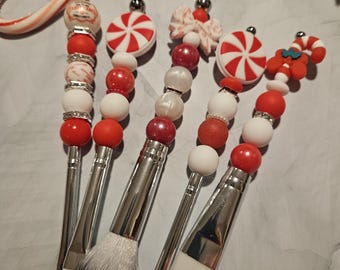 Beaded Custom Makeup Brush Set - 5-teiliges einzigartiges Makeup Pinsel Set | Einzigartiges Make-up Pinselset