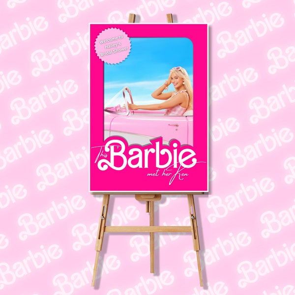 Barbieland Sign - Etsy