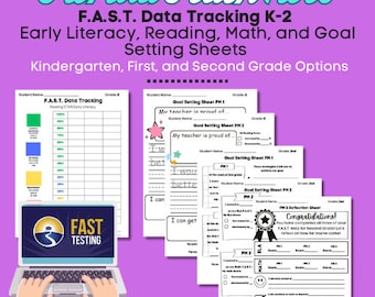 F.A.S.T. Data Tracking and Goal Setting Sheets for Student Success ...