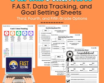 F.A.S.T. K-2 Data Tracking and Goal Setting Sheets for Student Success ...