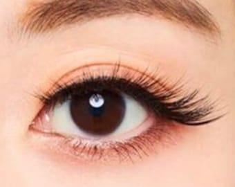 Diamond Lash Dressy Eye | Cosplay | False Lashes | Wispy | Gyaru Makeup | Synthetic Lashes| Anime Lashes | Japanese | Korean Kpop | Douyin