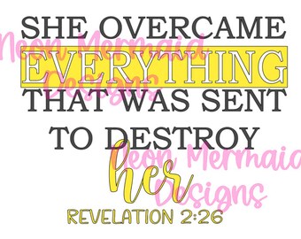 She Overcame Everything...
