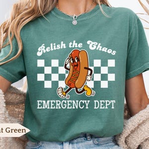 ERナースシャツ、面白いナースシャツ、面白いERナースギフト、救急ナースTシャツ、EDナースシャツ、救急科ナースTシャツ、ナースギフト