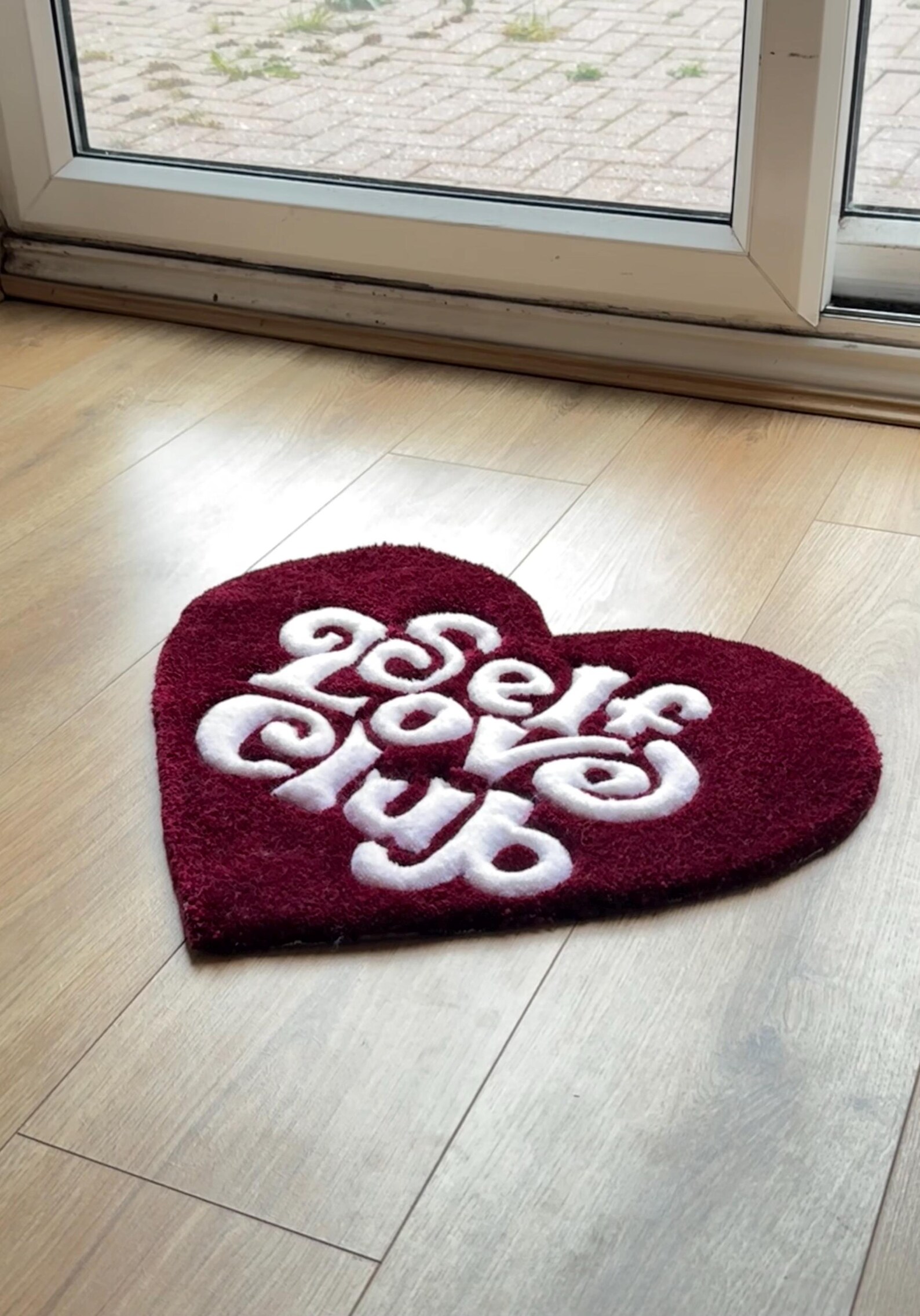Handmade Self Love Club Rug - Etsy