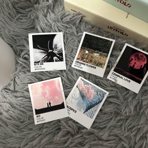 ENHYPEN Song Color Swatch Sticker | Waterproof | Glossy Sticker
