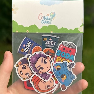 Kpop Demon Hunters Stickers | Vinyl Stickers | Waterproof