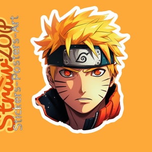 Naruto Villains Sticker Pack  Anime Ninja Martial Arts Japanese