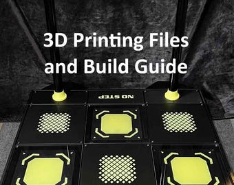 Ergo Dance Pad 3D Printing Files and Build Guide
