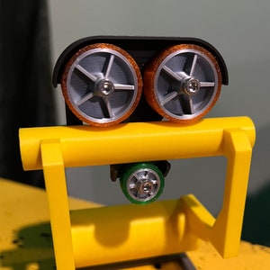 Customizable Arrow Dynamics Roller Coaster Wheel Bogie 3D Printed Model
