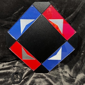 Mini pista de baile impresa en 3D para Stepmania y juegos de ritmo DDR