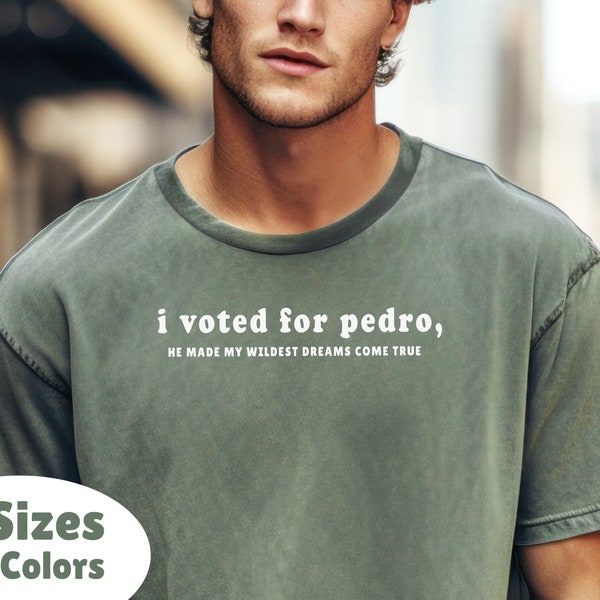Urban Backwoods Vote For Pedro Men T-shirt Shop Vote For Pedro Men's T-Shirt - Urban Backwoods Premium Tee | Classic Fit, High-Quality Print | Regular