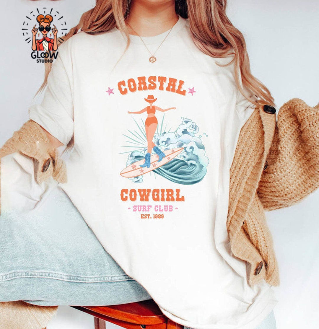 Coastal Cowgirl Shirt, Bachelorette Howdy and Aloha Unisex Shirt ...
