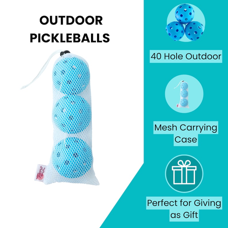 Banger Blue Pickleball Accessory Set, Pickleball Gifts for Her, Gifts