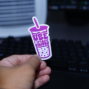 Ubelicious Sticker: Filipino Pinoy Pride, Laptop Decal