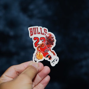 Michael Air Jordan Die Cut Sticker for Car Laptop Wall Water bottle Bulls