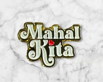 Regalos filipinos 1" Mahal Kita Esmalte Pin Filipinas Filipino Pinoy Pinay Pinas Pilipinas