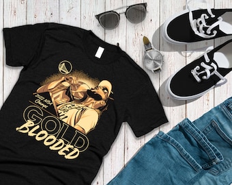Stephen Curry Gold Blooded - Unisex T-Shirt Basketball Underrated Champ