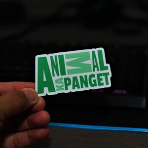 Sticker Animal Ka Panget: sticker Filipino Pride