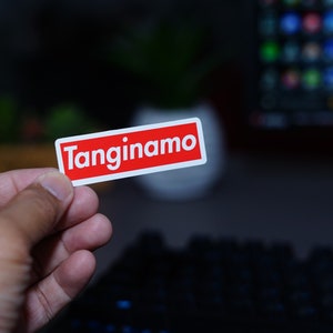 Tanginamo Sticker: Filipino Pride Decal for Laptop, Car, Water Bottle