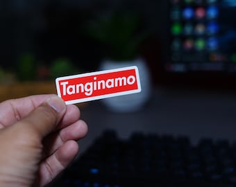 Fillino Geschenke Tanginamo Die Cut Aufkleber für Auto Laptop Wand Wasserflasche Fillino Pinoy Pinay Philippinen PPop