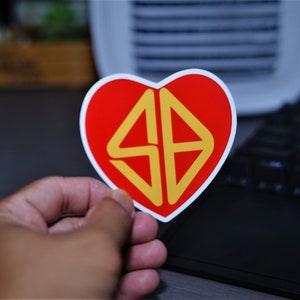 SB19 Heart Die Cut Sticker: Filipino PPop Decal