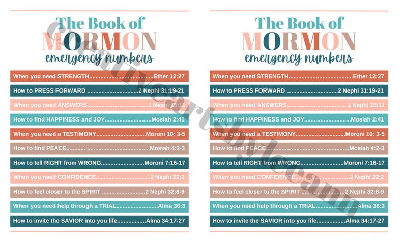 Lds Scripture References Book of Mormon Scripture Guide. LDS Book of Mormon Lessons. LDS Primary ...