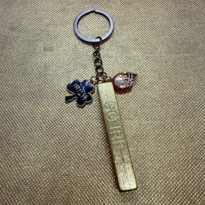 24k Gold Go Irish Keychain