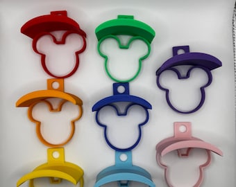 Supporto per orecchie da topo / Supporto da parete / Espositore Topolino e Minnie