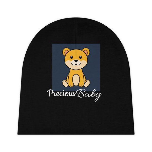 Precious Baby Beanie (AOP) Baby Newborn Beanies, Kids Beanies, Gift for Kids, Kids Christmas Gifts, Toddler Gifts, Newborn Baby Gifts