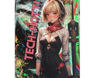 Tech Hottie Puzzle (120, 252, 500 Teile) | Spaß Retro Ästhetik, perfektes Geschenk für Puzzle-Liebhaber, Geek Geschenke, Sammler Dekor, Spieleabend