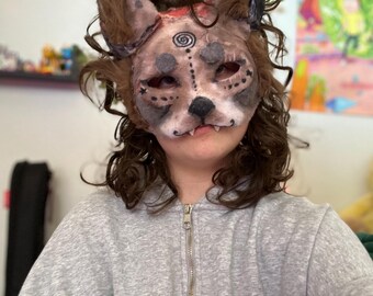 therian/quadrobist cat mask
