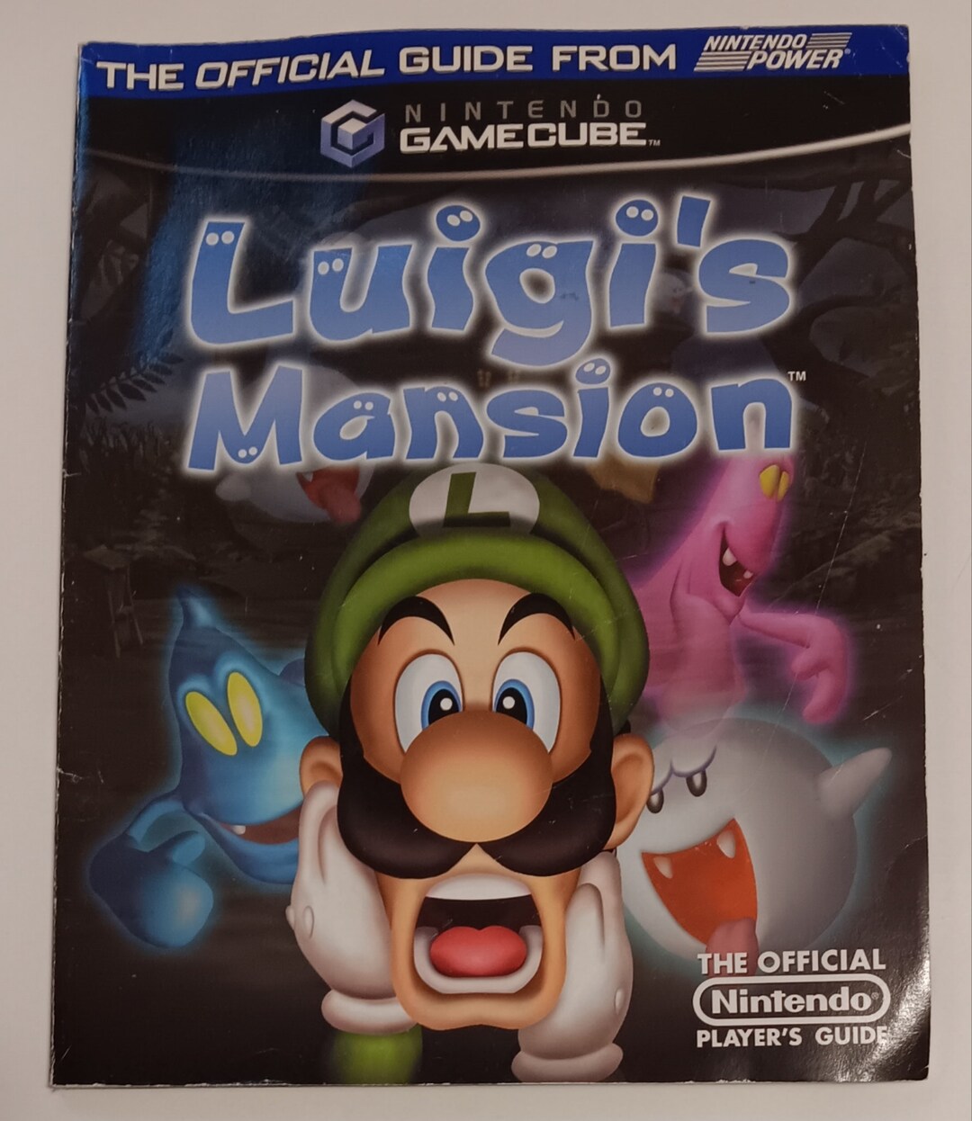 Luigi's Mansion Official Gamecube Video Game Guide Etsy