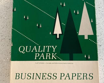 Papel para máquina de escribir vintage: selección de papeles de calidad Park/Park Square o Eagle