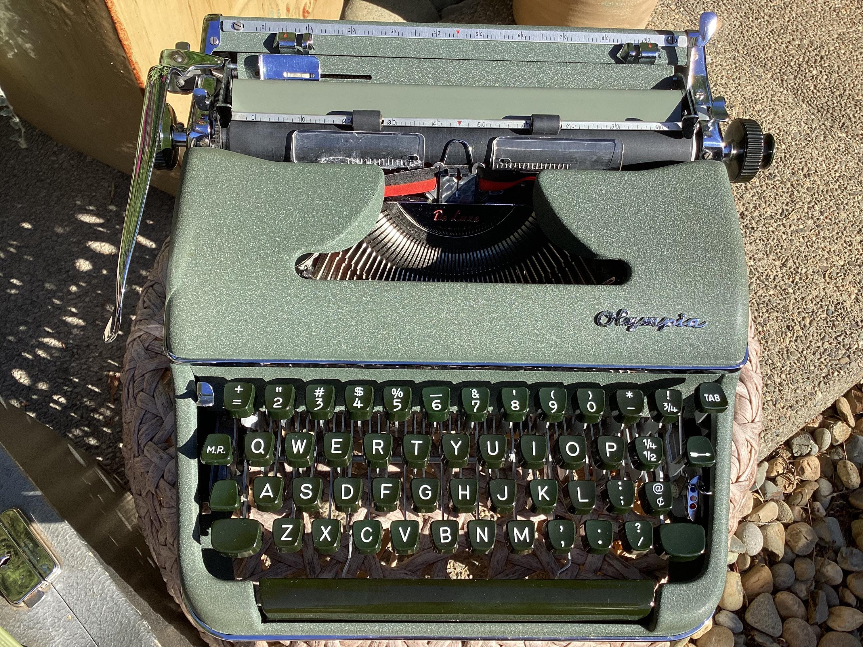 Vintage Olympia Typewriter - Etsy