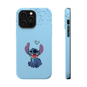 Handmade Bianco Blu Stitch Telefono Case for iPhone 78 Plus se2 X