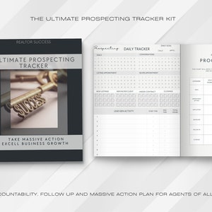 Prospecting Daily Tracker Kit|Prospecting task list| Top Producer|Prospecting System|Daily Call Tracker|Daily prospecting Checklist|Planner