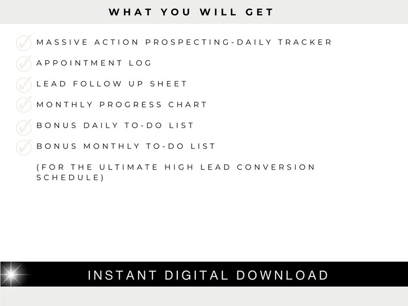 Real Estate Prospecting Systemprospecting Task List Top