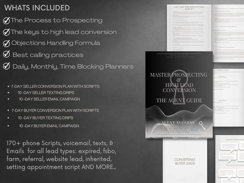 Real Estate Lead Blue Print, Real Estate Cold Calling Template