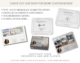 Designer Box set of 25 custom made marketing boxes, tailored brand designs unique to your business and aligned to your vision