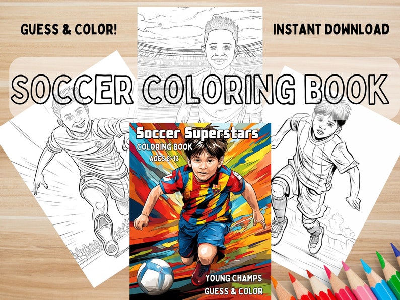 Soccer Coloring Pages Football Coloring Book Futbol Printable Coloring ...